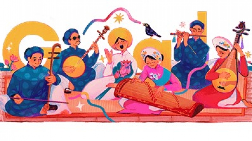 Google Doodle celebrates the Art of Đờn Ca Tài Tử of Vietnam